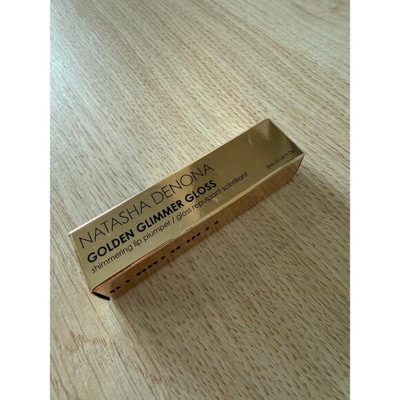 $29 New Natasha Denona Golden Glimmer Plumping Gloss - Picture 4 of 7